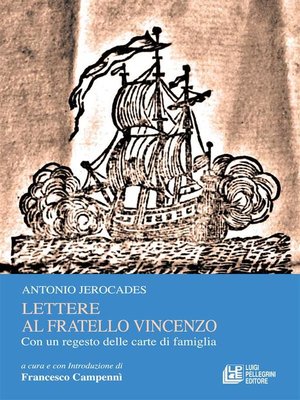 cover image of Lettere al fratello Vincenzo. Con un regesto delle carte di famiglia